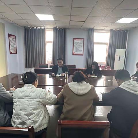 北大街道办事处召开经济运行调度会