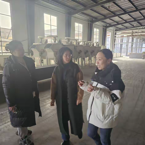 北大街道办事处经济办走访 辖区企业