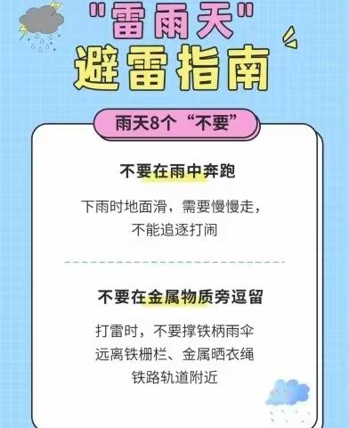 呼兰区萧红小学校安全教育——“雷雨天”避雷指南