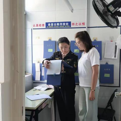 刁镇市场监管所开展校园食品安全专项检查