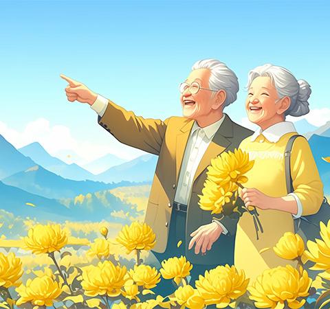 五峰村开展“情暖重阳 乐享运动”重阳节活动