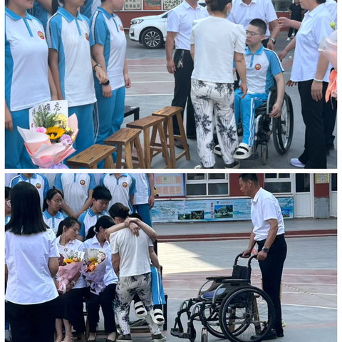 青春定格 感恩前行——记录泊头市第三中学2025届九年级毕业照拍摄活动