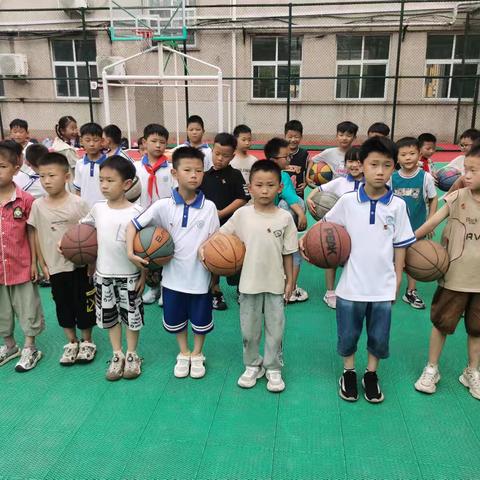 实验小学篮球社团1活动实录
