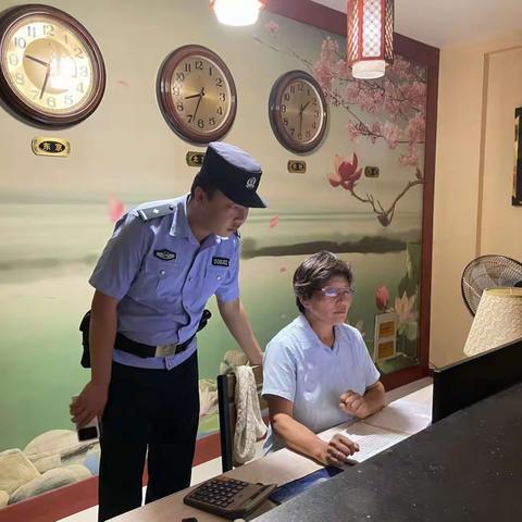 洽川派出所“六个加强”助推夏季行动取得实效