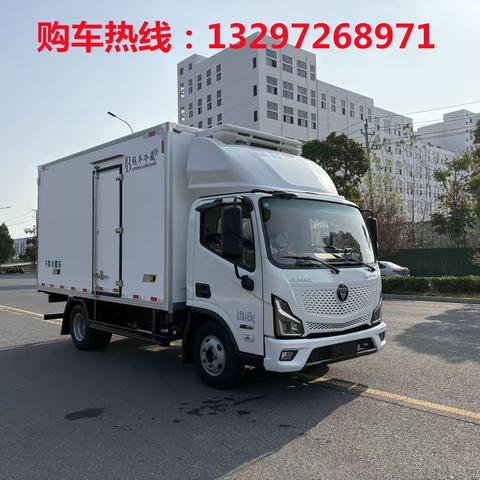 4.2 米福田欧马可智蓝纯电冷藏车：开启冷链运输绿色高效新时代