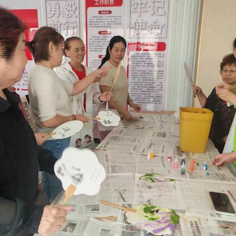 非遗漆扇进社区