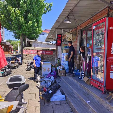 护航高考｜青龙县住建局城市管理综合执法大队开展考点周边环境专项整治