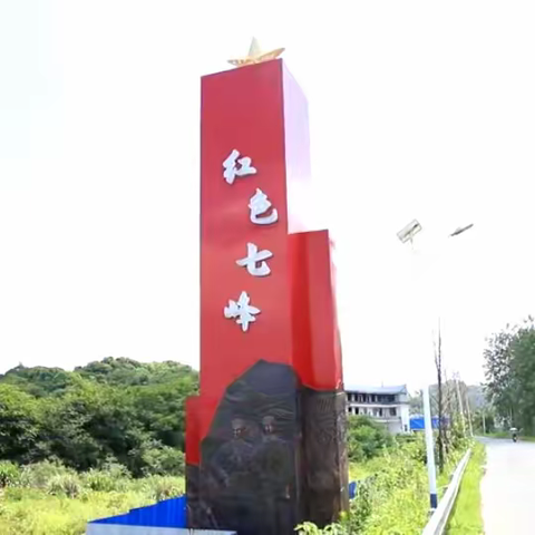 巍巍七峰映碧血， 清明共祭先辈魂 ——记河北小学党支部 清明祭英烈活动