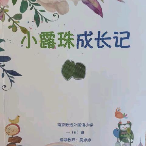 小露珠的第一本成长记录册