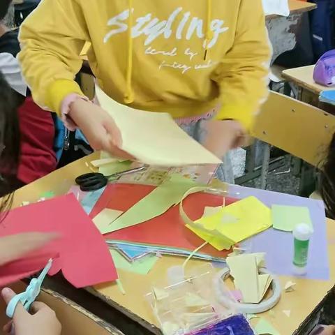 宁远二小六年级一班手工活动纪实：创意与自然的邂逅