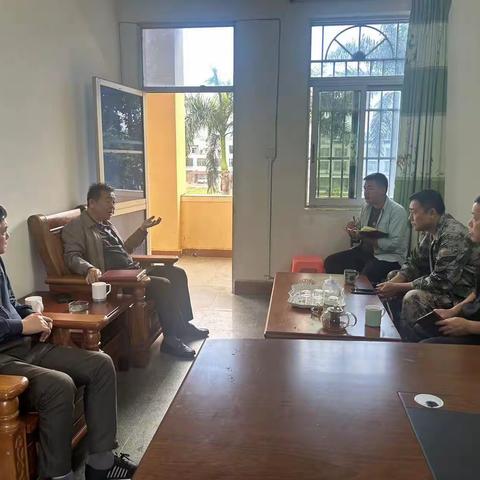 海垦西达农场公司领导到昆仑基地分公司视察指导工作