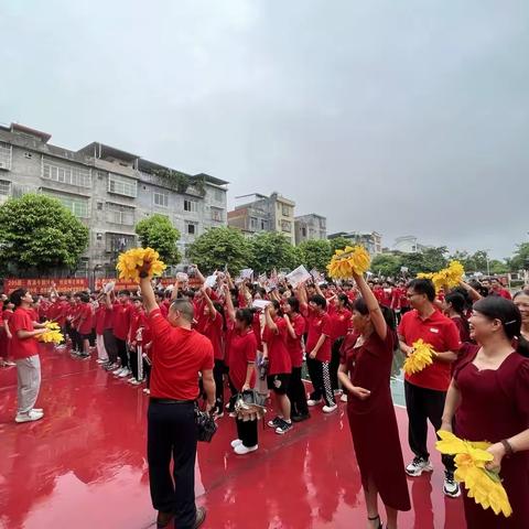 一路风雨磨意志，九载苦乐铸辉煌——武鸣区城厢镇中心学校2023年中考壮行仪式