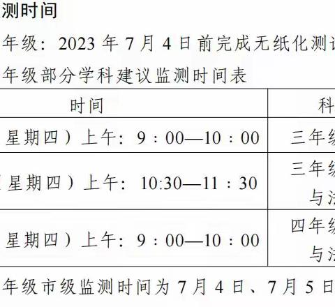 六盘水市钟山区第九小学2024年春季学期期末考试安排及安全告家长书