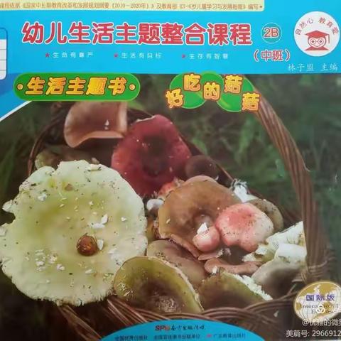 佳禾幼儿园中三班——《好吃的菇菇》