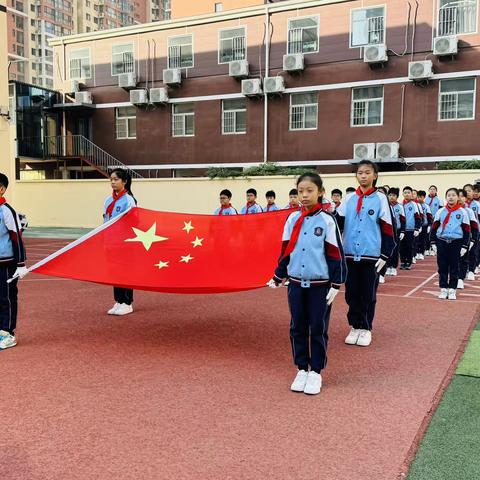 【荀四•升旗】保持个人卫生，预防传染疾病——荀子实验第四小学主题升旗仪式