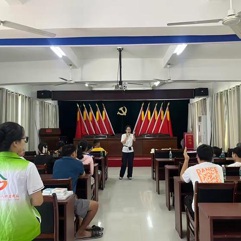 【儋州海头民政服务站】开展“阳光心灵，快乐启航”未成年人心理团辅活动