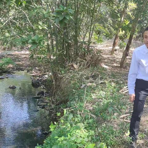 符文亮到荣邦乡开展巡河工作