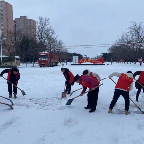 召陵镇：清雪除冰保畅通 为民扫出安全路