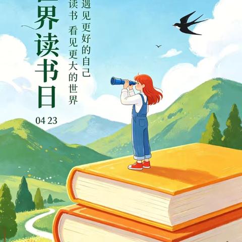 人间最美四“阅”天，最是书香能致远 —— 田氏十二小“世界读书日”活动 ‍