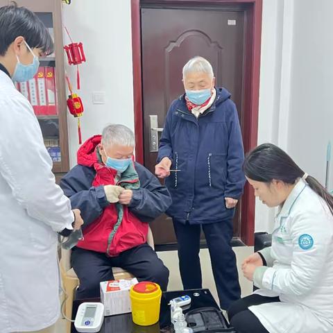 国际志愿者日：未央宫社区卫生服务中心在颐馨花园社区举办义诊活动