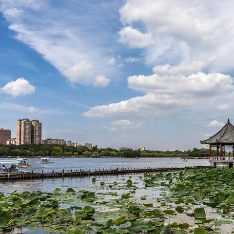 夏日明湖