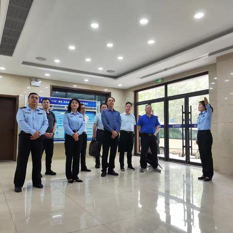 广州市市场监管局来我局开展综合行政执法标准化专题调研工作