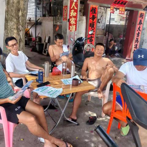 黎安镇开展殡葬领域宣传工作