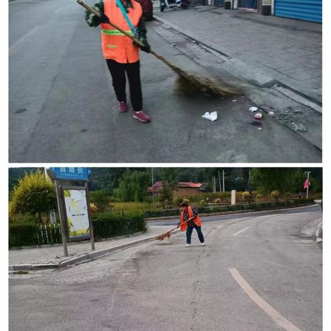 聪子峪乡2023年9月18日–22日环境卫生工作动态