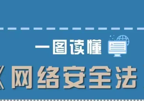 白山市第一实验幼儿园安全教育小课堂（23）——一图读懂《网络安全法》