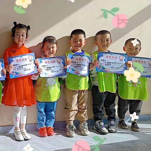 天天乐幼儿园中二班宝贝们第八周精彩瞬间