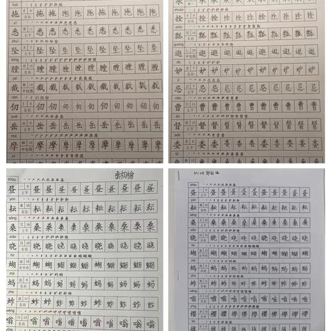 壮志学校弘志五年级寒假优秀作业展风采