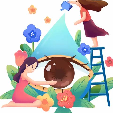 保护眼睛，预防近视——青河镇第一幼儿园大班年级组开展近视防控宣传月活动