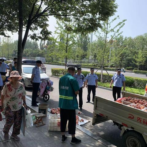 专项治理市容市貌，和谐城市环境发展