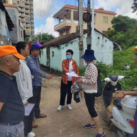 椰林镇残联入户为疑似精神智力残疾人进行评定