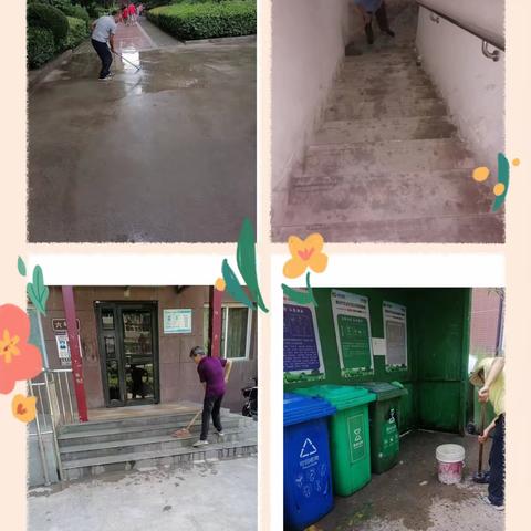 鸿雁社区开展夏季病媒生物防制工作