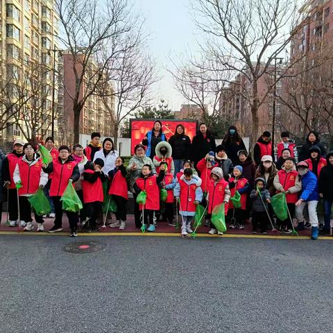 多彩寒假生活之——绿色社区你我共建