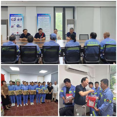 深入一线送清凉，殷殷嘱托沁人心