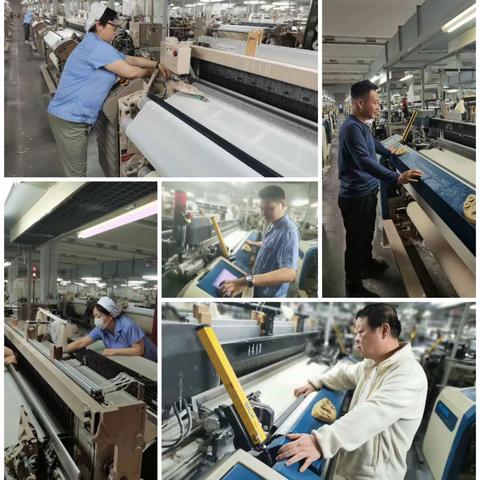 党旗在一线高高飘扬 --织造车间党总支党员骨干齐心协力保生产