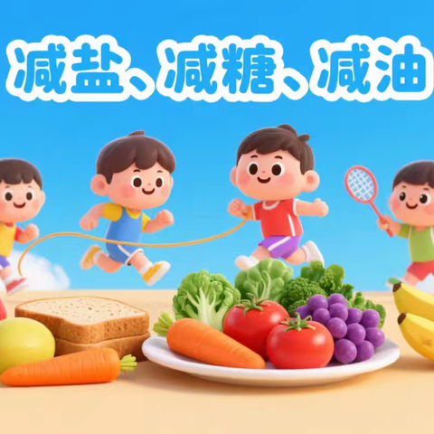 三减“盐糖油” 不做“小胖墩” 从我做起——泗湖山镇中心小学