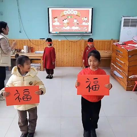 辰龙迎新      幼遇福年——杨村乡睢杨村幼儿园幼儿园迎新年活动