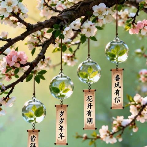 春风有信，花开有期 ‍——童乐湾幼儿园大二班