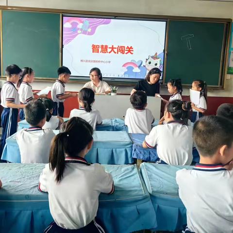 减负不减质 乐考展风采 ——博兴县湖滨镇柳桥中心小学一二年级乐考测评活动