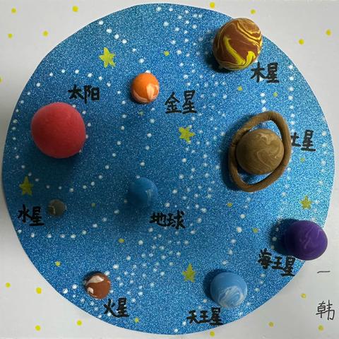 体验促传承  快乐在其中  学科融合特色作业——星际探险家：揭秘太阳系的奇妙之旅作品展示