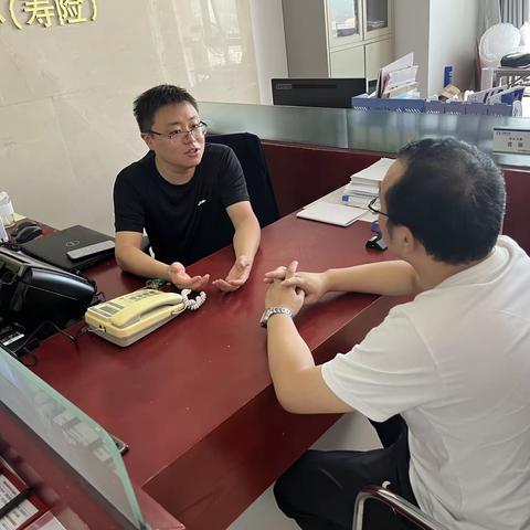 合肥财务部赴庐江营服开展调研工作