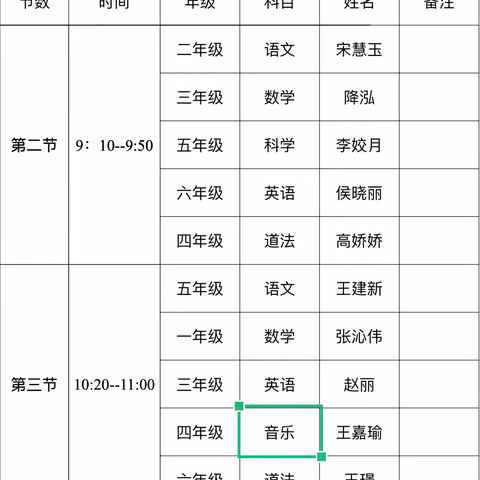 课堂展风采，教研促成长