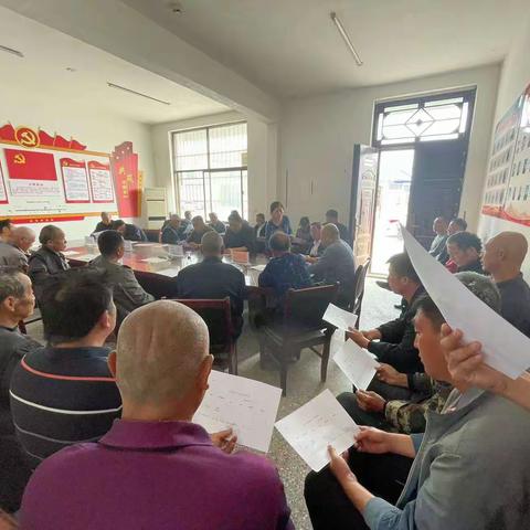 沙场点兵 头雁竞飞|黄店镇开展2024年第一季度农村党组织书记考核评议