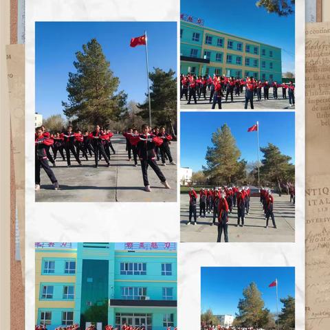 以赛促教强体能 活力飞扬展风采 ——切木尔切克镇寄宿制学校广播操比赛