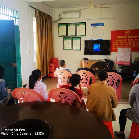 多琏村开展“观看反走私宣传片”和“反走私进村入户宣传”活动