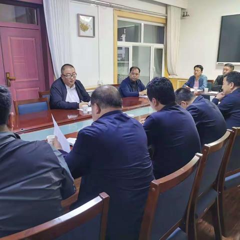 万国涛副县长组织召开天祝县第二十九届兰洽会推进工作会