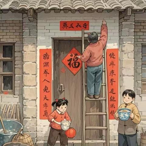 蛟龙去，灵蛇来，新年胜意